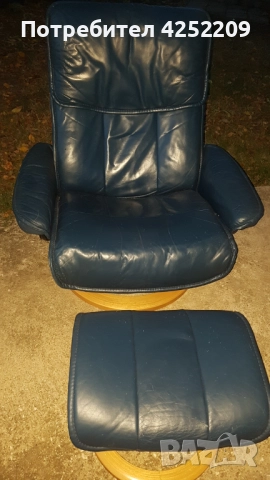 табуретка за крака + стол, снимка 14 - Дивани и мека мебел - 52042694