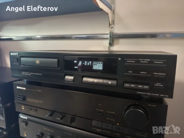 Sony CDP-313 cd player, снимка 3 - Ресийвъри, усилватели, смесителни пултове - 56106639