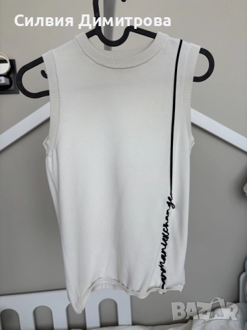 Плетен потник Armani Exchange