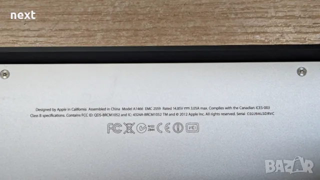 Macbook Air A1466 на части, снимка 3 - Части за лаптопи - 50003419