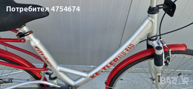 Дамски алуминиев велосипед KETTLER колело 28", снимка 5 - Велосипеди - 53796956