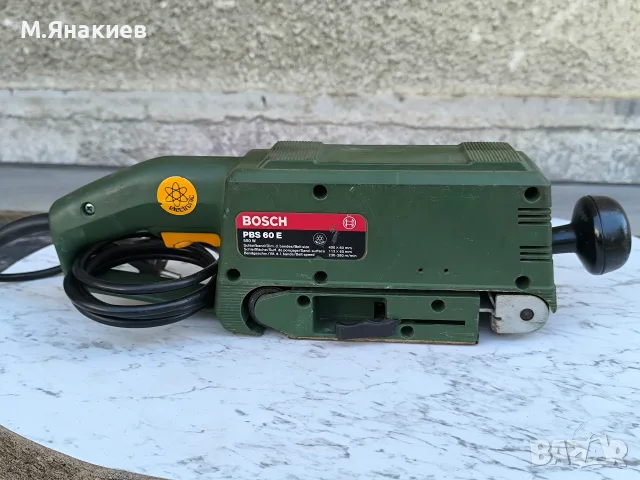 Лентов шлайф BOSCH, снимка 3 - Шлайфмашини - 55852195