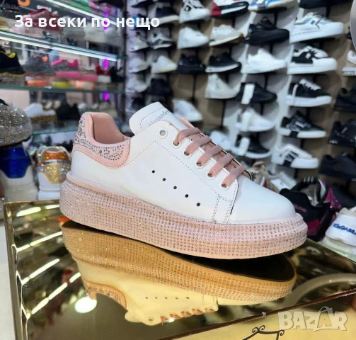 Alexander McQueen Дамски Маратонки С Кутия👟Дамски Спортни Обувки Александър Макуин Код A633