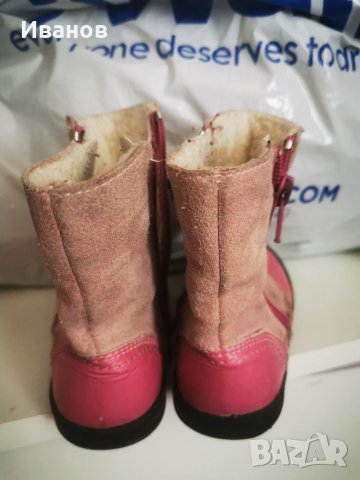 Детски кожени ботушки , снимка 4 - Бебешки боти и ботуши - 41581765