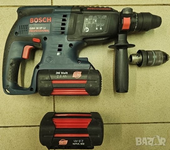 Акумулаторен перфоратор BOSCH GBH 36 VF-LI Professional