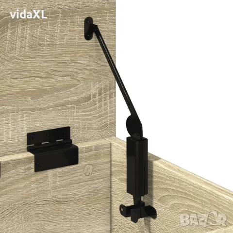 vidaXL Кутия за съхранение дъб сонома 30x35x35 см инженерно дърво, снимка 9 - Скринове - 56148209