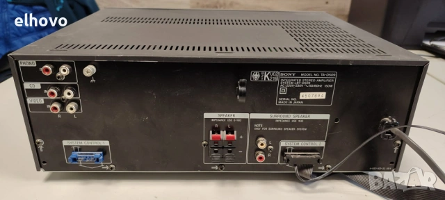 Стерео усилвател Sony TA-D509, снимка 9 - Ресийвъри, усилватели, смесителни пултове - 53450943