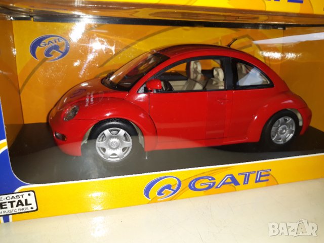 Volkswagen Beetle 1.18  Gate Diecast Metal.!, снимка 4 - Колекции - 35684924