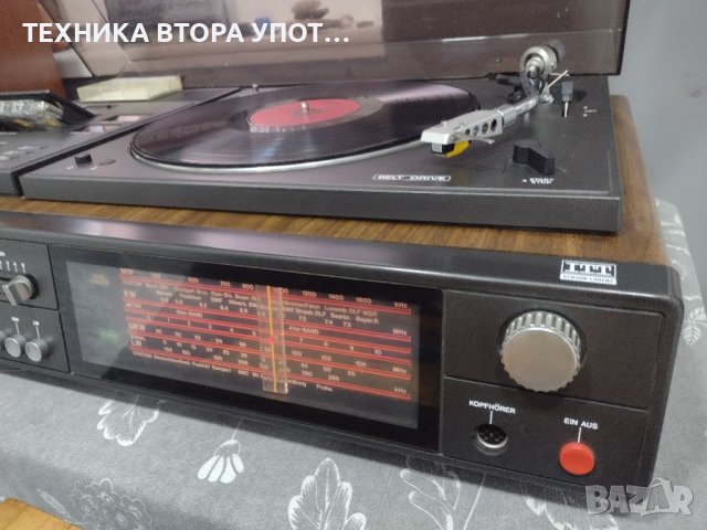  Hi-fi грамофон, тунер и дек ITT - Комбайн, снимка 11 - Грамофони - 39320436