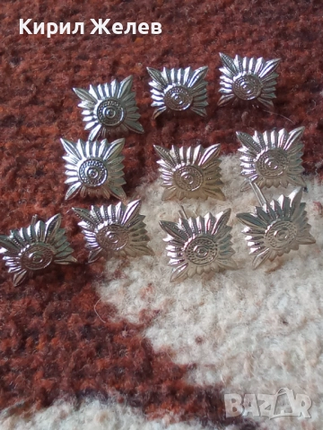 Лот военни вензели 10 броя 51970, снимка 2 - Антикварни и старинни предмети - 52174644