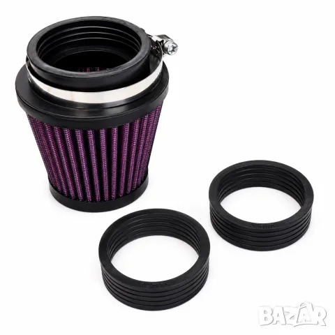 Спортен въздушен филтър 48 mm с адаптери 42 и 35 mm, снимка 4 - Аксесоари и консумативи - 55866386