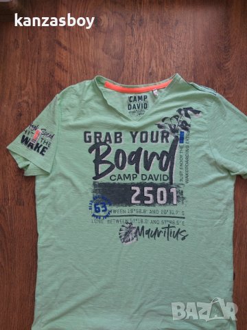 camp david - страхотна мъжка тениска, снимка 5 - Тениски - 41003859