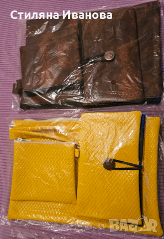 Чанти,портмоне,калъф за тютюн ръчна изработка, снимка 13 - Портфейли, портмонета - 44524163
