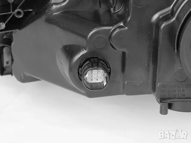 Фар Ayfar за Peugeot Boxer 2014+ – хромирана рамка, DRL и мотор – ляв/десен, снимка 6 - Аксесоари и консумативи - 55870502
