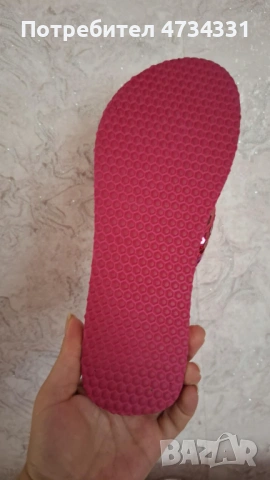 Holiday Дамски розови Чехли, снимка 3 - Джапанки - 53484024