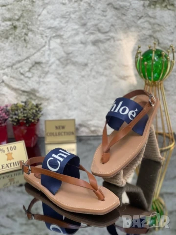 сандали от естествена кожа chloe , снимка 3 - Сандали - 50996680