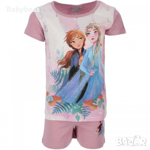Лятна пижама за момиче Елза и Анна Frozen, снимка 2 - Детски пижами - 39463592