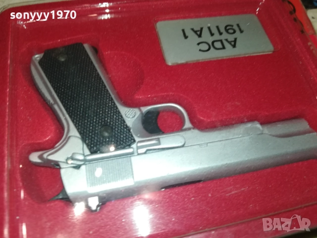 ADC 1911A1 КОЛЕКЦИОНЕРСКИ ПИСТОЛЕТ-ВНОС SWISS 1709252102, снимка 13 - Колекции - 51750131