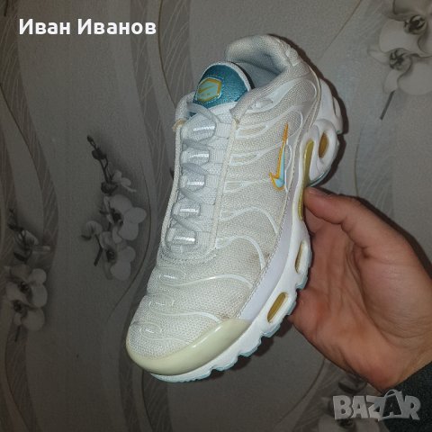Маратонки Nike Air Max Plus Glacier Blue номер  37.5, снимка 12 - Маратонки - 41579467