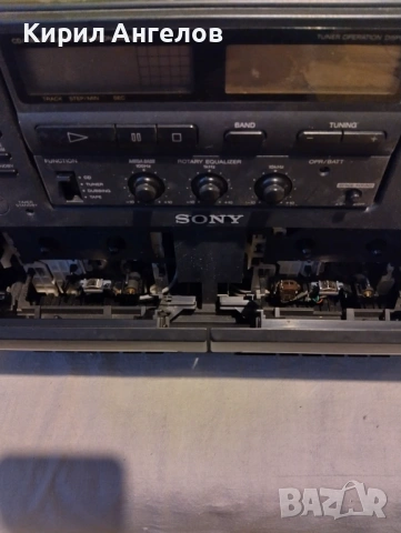 Sony cfds 750, снимка 5 - Радиокасетофони, транзистори - 53215974