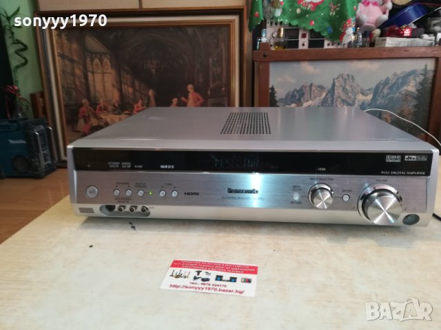 panasonic HDMI receiver с изходи за 9 тонколони 0502221812, снимка 6 - Ресийвъри, усилватели, смесителни пултове - 35683905
