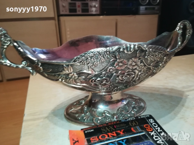 ФРУКТИЕРА-КРАСИВА ГОЛЯМА СТИЛНА-ВНОС SWISS 1309251858, снимка 10 - Антикварни и старинни предмети - 51703601