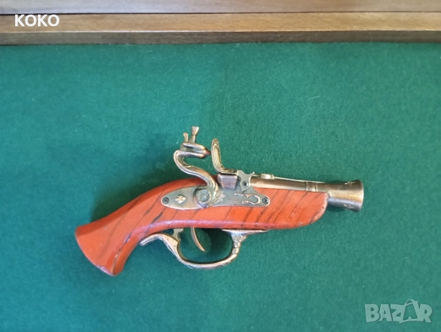 Газова Метална Запалка ,Стар Пищов 