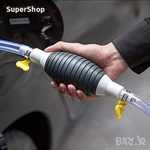 Помпа Ръчна за горива нафта масло бензин течности вода източване, снимка 6 - Аксесоари и консумативи - 39949913