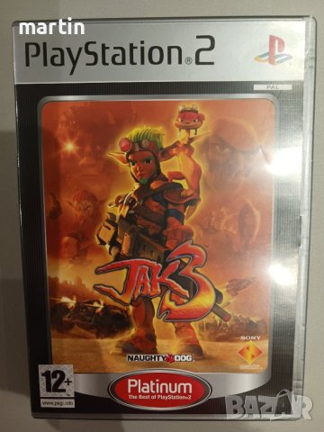 Sony PlayStation 2 игра Jak 3, Platinum, снимка 1 - Игри за PlayStation - 42216180