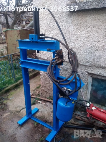 хидравлична преса 25 тона, снимка 3 - Други машини и части - 53493546