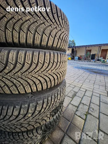 Зимни гуми с джанти 195/55/R15, снимка 2 - Гуми и джанти - 48504973