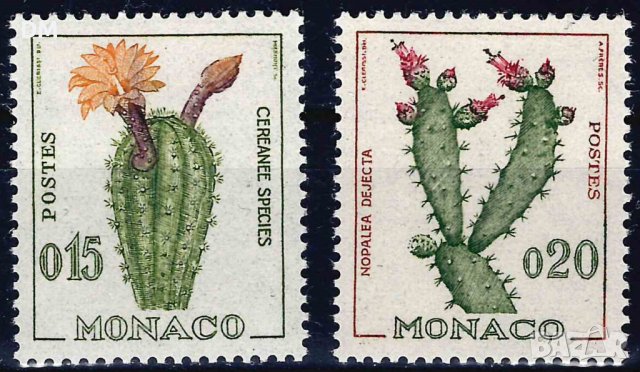 Монако 1960 - флора MNH, снимка 1 - Филателия - 41002078