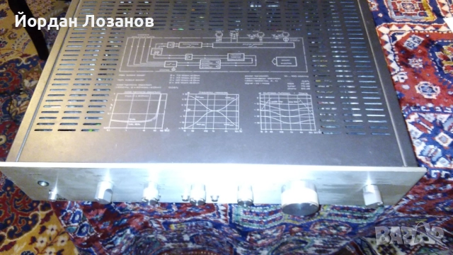 Усилвател SABA MI1212, снимка 3 - Ресийвъри, усилватели, смесителни пултове - 52025810