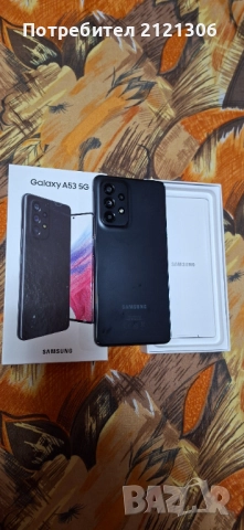 Продаавам SAMSUNG A53 5G в Отлично съатояние със..., снимка 2 - Samsung - 52624078
