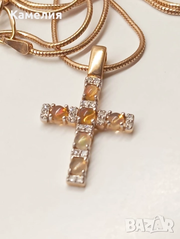 Руско злато , снимка 7 - Колиета, медальони, синджири - 52401833