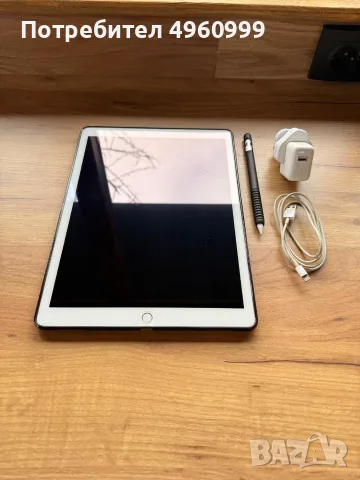 iPad Pro 12.9" 1st gen 32GB Gold + Apple Pen + зарядно и кейс