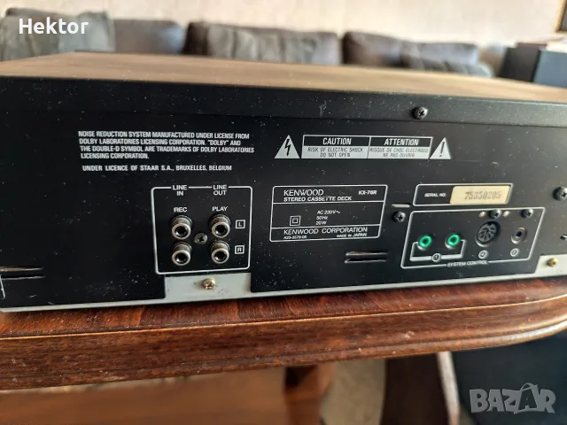 Kenwood krV75r +Kenwood kx76r+ biema, снимка 6 - Ресийвъри, усилватели, смесителни пултове - 56338413