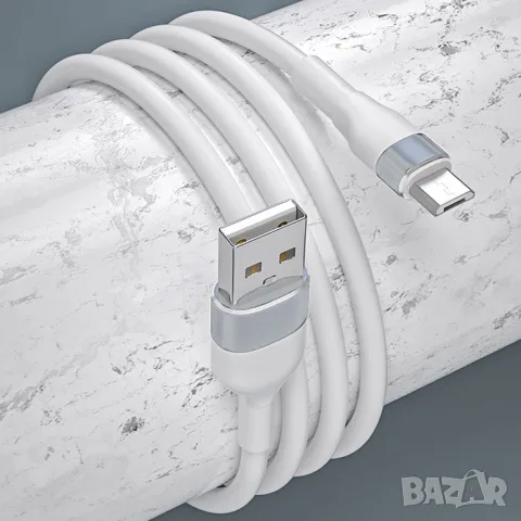 USB към Micro USB кабел 1 метър за зареждане и данни, снимка 2 - USB кабели - 55862962
