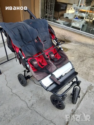 количка за близнаци, снимка 1