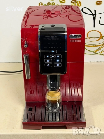 Кафемашина кафе автомат delonghi dinamica с гаранция, снимка 7 - Кафемашини - 52702191