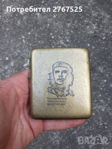 10х8см Медна Табакера Че Гевара, снимка 1