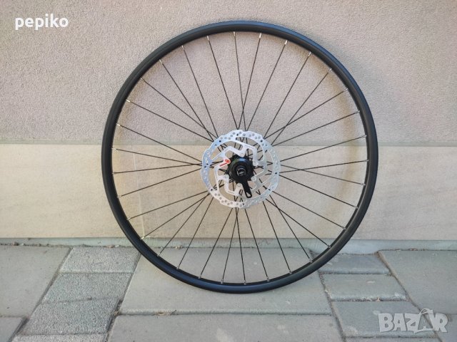 Продавам колела внос от Германия  алуминиева предна капла с диск SHIMANO SM-RT10-M 28 цола, снимка 2 - Части за велосипеди - 41808938