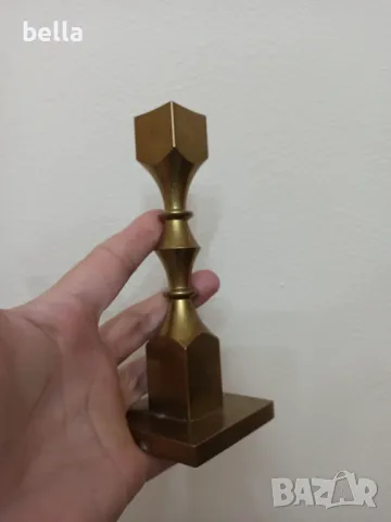 РЯДЪК КОЛЕКЦИОНЕРСКИ БРОНЗОВ СВЕЩНИК GUSUM , снимка 7 - Антикварни и старинни предмети - 50405724