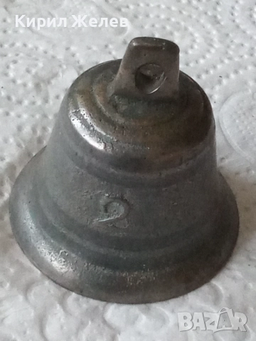 Бронзова камбанка звънче 51777, снимка 5 - Антикварни и старинни предмети - 52791238