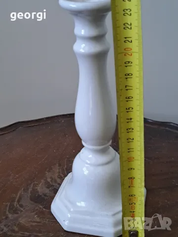 порцеланов свещник    5/1, снимка 2 - Декорация за дома - 49076616