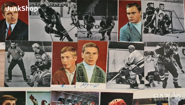 Колекция пощенски картички на хокеисти, снимка 9 - Колекции - 51781887