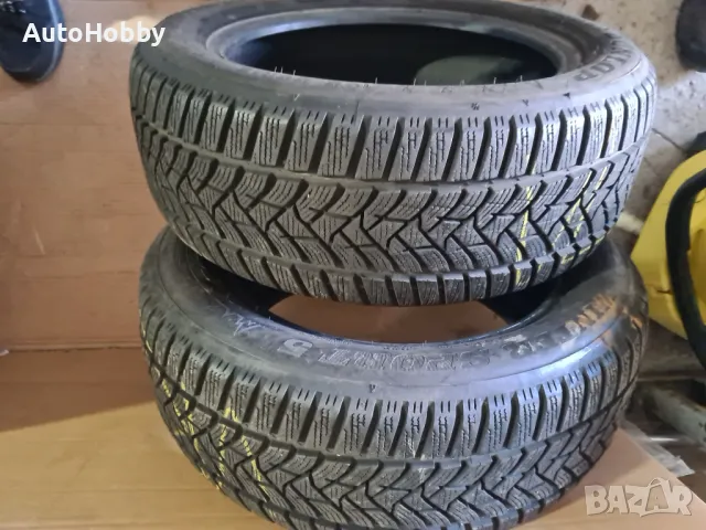 Зимни Гуми 195 55 16цола Dunlop 7-8mm, снимка 5 - Гуми и джанти - 47987398