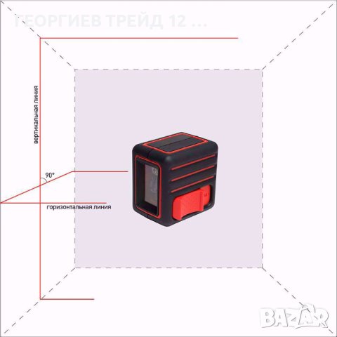Нивелир лазерен линеен ADA, 10 м - ADA CUBE MINI HE, снимка 3 - Измервателни инструменти - 42079030