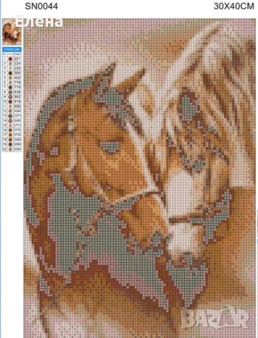 Диамантен гоблен - комплект за изработка, снимка 3 - Гоблени - 41776765