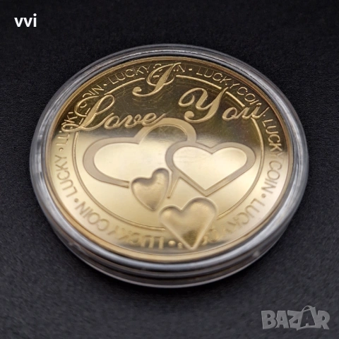 Монета I Love You